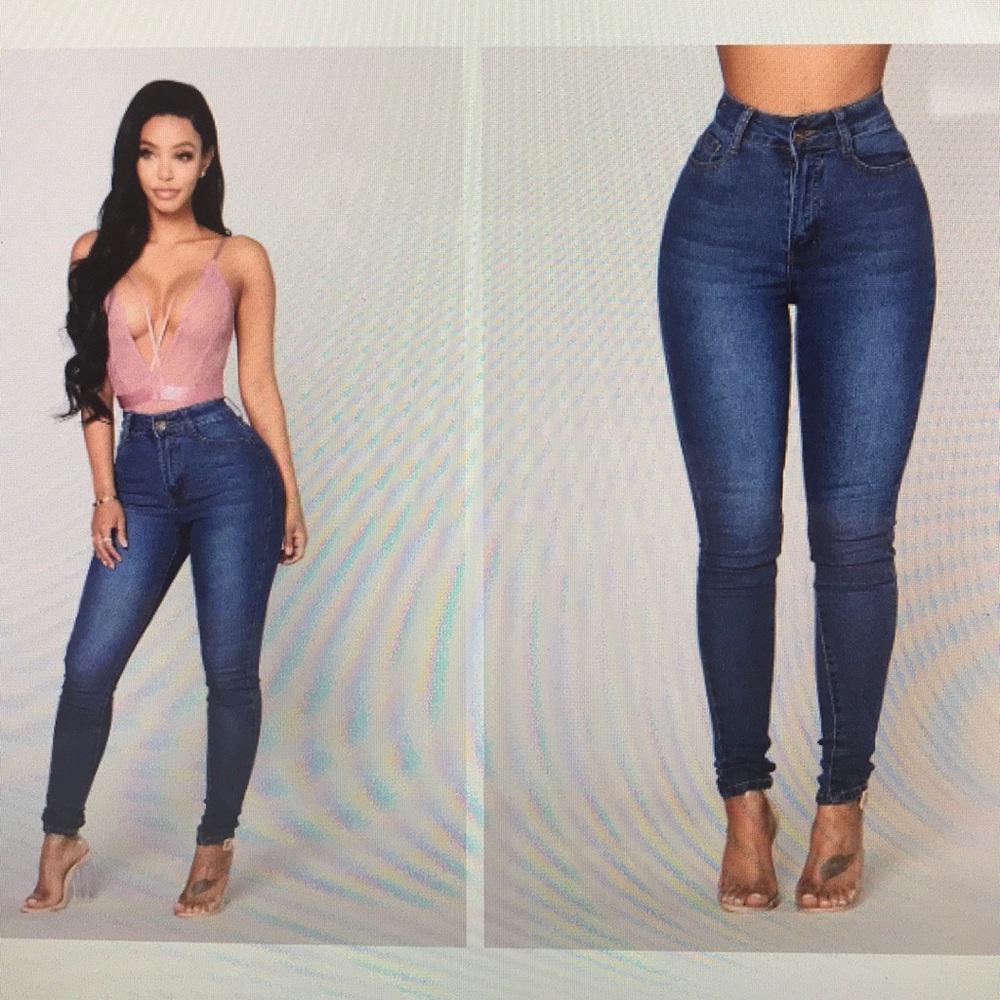 High Waist Jeans- Fashion Nova
